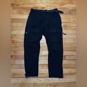Size 30 Zanerobe Black Cargo Pants